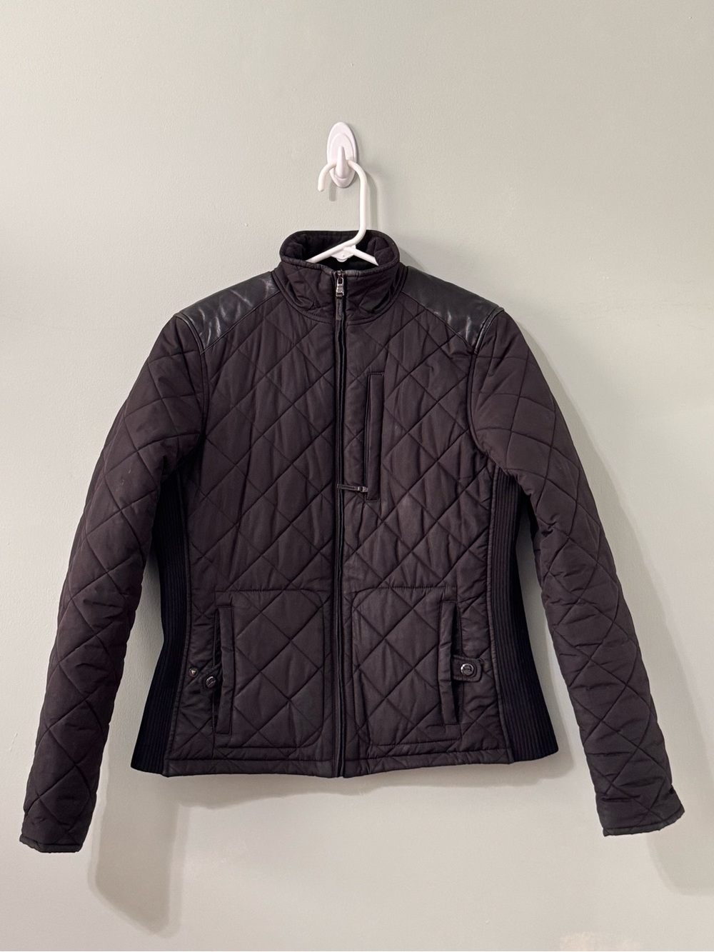 Ralph Lauren Jacket Women’s M Black Quilted Outdoor Hiking Equestrian Riding